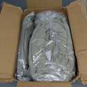 Monbix Queen Comforter Set - 7 Pieces Cationic Dyeing Sage Green Bed in a Bag Queen Bedding Sets with Comforter, Sheets, Pillowcases & Shams, Reversible Bedding Comforters Sets