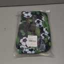 Kids Overnight Duffel Bag Boys - Sport Gym Bag Travel Duffle Luggage Bag Water Resistant lightweight Carry On Weekender Tote for Practice Workout School Sleepover (Green Sports Football)