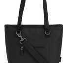 Insulated Cooler Bag, SIYUAN Leakproof BPA-Free Soft Tote with Shoulder Strap for Work Lunch Travel Water-Resistant (10L, Black)