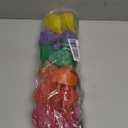 Abaodam 12Pcs Tulip Shaped Decorative Windmills Outdoor Colorful Pinwheels for Garden Yard Lawn Play Areas and Holiday Party Decor