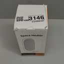 Space Heater, Portable Heater for Indoor Use, Small Electric Heaters with Overheat & Tip-Over Protection, Mini Desk Heaters for Office Bedroom Bathroom, Compact & Efficient Heating, Black