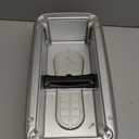 Shoe Cover Dispenser Automatic Shoe Cover Machine with 200pcs Shoe Covers Disposable Portable Automatic Shoe Cover Dispenser Shoe Booties Disposable Non Slip for Home Office (Silver-black cover)