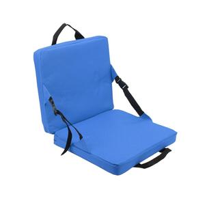 Outdoor Foldable Chair Outdoor Chair Soft Sponge Cushion Back Chair with Backrest for Stadium and Beach