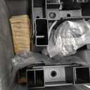 Hunlostten 18in High Queen Bed Frame No Box Spring Needed, Heavy Duty Metal Platform Bed Frame Queen Size with Round Corners, Easy Assembly, Noise Free, Black