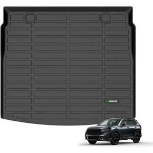 ANBINGO Cargo Liner for 2025 2026 CR-V Hybrid, 2024 CR-V, 2023 CR-V Hybrid (Cargo Tray in Highest Position) Fit CRV Hybrid Automotive Trunk Mat Accessories - Black