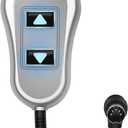 Upgraded 11560 & 11560UX for inseat tranquil ease Lift Chair Remote Replacement relaxor Raffel Systems 5 Pin Lighted Hand Control Replace tranquil ease HC-6601-FR2 HC-6022-PR2 Power Recliner Switch