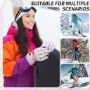 Lorpect Ski Gloves, Snow Gloves, Touchscreen Snowboard Glove, Winter Warm Glove for Cold Weather (Large, Green)