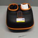 Foot Massager Machine With Heat, Upgraded Deep Rolling, Compression, Ankle Kneading, Shiatsu Foot Massager for Neuropathy Plantar Fasciitis, Gifts for Home Office Men Women Fits Up To 13"