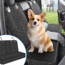 for Tesla Dog Seat Cover Rear Seat Protector for Tesla Model Y/3 Back Dogs Seat Covers, Pet Liner Kick Mats Child Car Seat Mats-Waterproof,Nonslip and Scratchproof Middle Seat Belt Backseat
