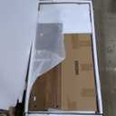 Nicetree Rattan Arched Accent Shoe Storage Cabinet - Freestanding Ultra Slim for Entryway, 4 Flip Drawers & 3-Tier Adjustable Shelves, Farmhouse Modern Rustic Shoe Rack for Hallway, Foyer, Living Room (Smoked Oak)