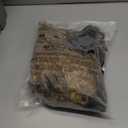 REYNA Short Afro Kinky Curly Bundles 8 Inches 3 Bundles Synthetic Hair Weave Extensions for Black Women Ombre Golden Curly Bundles(8 8 8 Inch T1/27#)