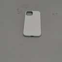 ORNARTO Compatible with iPhone 15 Case 6.1, Slim Liquid Silicone 3 Layers Full Covered Soft Gel Rubber Phone Case, Anti-Scratch Shockproof Protective Cover 6.1 Inch, White