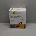 5 PCS Large Fruit Containers for Fridge - Leakproof Food Storage Containers with Removable Colander - Dishwasher & microwave safe Produce Containers Keep Fruits, Vegetables, Berry, Meat Fresh longer