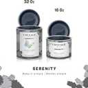 Serenity Silk All-in-One Mineral Chalk Paint for Furniture, Home Decor, Cabinets and DIY Crafts - Built-in Topcoat - (16oz, Blue Heron)