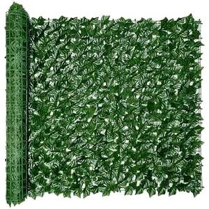 Paistao Artificial Ivy Privacy Fence Screen - 40" X 120" UV-Anti Fake Leaves Vines - Patio Balcony Privacy, Garden, Backyard Greenery Wall Decor