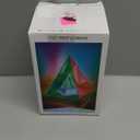 Room Decor Pyramid Night Light,Adjustable Room Lights for Kids,3D Illusion RGB Gaming Lights for Bedroom for Teen Boy Mood Light,Creative Home Decoration for Bedroom Bedside Living Room Desk (Red)