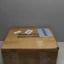 National Tree Company 24 in Pre-Lit Crestwood Spruce Artificial Christmas Wreath, Christmas Decoration with Glitter, Pinecones, Red Berries, 50 Clear LED Lights, 160 Tips, Timer, Green