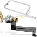 Upgraded 80476 Regulator 69956 Burner Tube Compatible with weber Q200/Q220 Series, 80476 Gas Regulator Replacement for weber Grill Parts: 394001, 396000, 396001, 396002, 566001, 566002