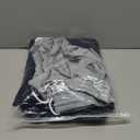 3 Packs Women's Wide Leg Pants Built-in Drawstring Sweatpants Soft Baggy Lounge Yoga Pants with Pockets (X-Large, Black, Light Mixed Gray, Navy Blue)