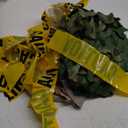 Halloween Dinosaur Trunk or Treat Car Decorations Kit for SUV, Car-Safe Setup & Reusable Realistic Dino Tarp & Stickers for Jurassic Park Theme Party Haunted House Archway Garage Decor