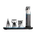 ConairMAN Ultimate Trim Precision All-in-One Beard Trimmer for Men, for Body, Face, Ear and Nose Hair Trimmer, 18 piece Men's Grooming Kit, Cordless/Rechargeable (Chrome/Black)