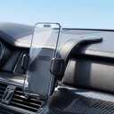 YUHENG Car Phone Holder for Dashboard, Bendable Aluminum Arm Phone Mount with One-Button Release Clamp, Dual 360 Adjustable Anti-Shake Holder, Adhesive Car Mount for iPhone 17 Pro Max Samsung Android