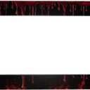 Halloween Red License Plate Frame 2 Pack Accessories Cars Decor 12.3 X 6.3 Inches for Men Women