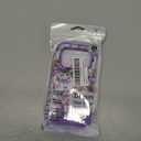 Hocase Heavy Duty Case for iPhone 17 Pro 6.3"", Purple Pink Flowers