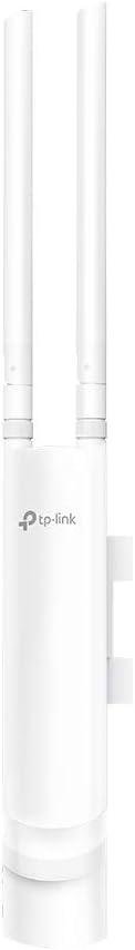 TP-Link EAP225-Outdoor | Omada AC1200 Wireless Gigabit Outdoor Access Point | Business WiFi Solution w/ Mesh Support, Seamless Roaming & MU-MIMO | PoE Powered | SDN Integrated | Cloud Access & App