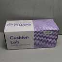 C CUSHION LAB Deep Sleep Pillow, Patented Ergonomic Contour Design for Side & Back Sleepers, Orthopedic Cervical Shape Gently Cradles Head & Provides Neck Support & Shoulder Pain Relief - Calm Grey