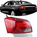 Outer Tail Light Compatible with 2014-2020 Chevrolet Impala Rear Lamp Tail Lamp Left Driver Side 84247728 GM2804116