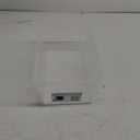 STERILITE 6 Qt Storage Box, Stackable Bin with Lid, Plastic Container to Organize Shoes and Crafts on Closet Shelves, Clear with White Lid, 1-Pack