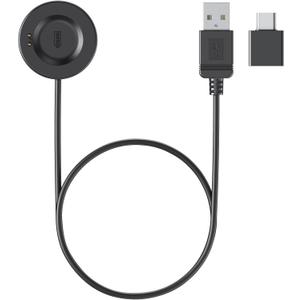 USB Charger Cable for iTouch Wearables Air 3/4 / SE, Sport 3, Explorer 3 Smartwatch, Replacement Charging Base Compatible with iTouch Smartwatch (Black)