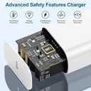 iPhone Charger Fast Charging, Type C Wall Charger Block Plug and 10ft USB C to Lightning Cable Cord Long, Adapter Cube Brick Box for Apple iPhone 14 Pro Max/14 Plus/13 Pro/12 Mini/11/XS/XR/X/iPad Air