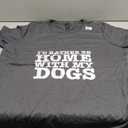 I'd Rather be Home with My Dogs Funny T Shirt for Dog Lovers Men Women T-Shirt, Size: 3XL
