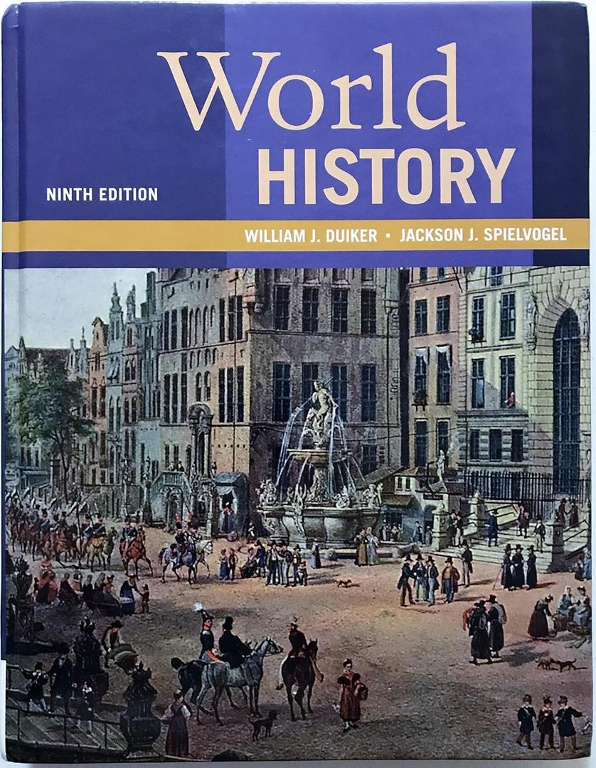 World History Ninth edition, Book