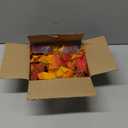 DearHouse 2 Pack Fall Garland Maple Leaf, 5.9Ft/Piece 7 Colors Hanging Vine Garland Artificial Autumn Foliage Garland Thanksgiving Decor for Home Wedding Fireplace Party Christmas (Brown)