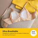 Medela Ultra-Breathable Nursing Pads, Highly Absorbent, Super Soft, Discreet Design for Comfortable Wear, Pack of 120