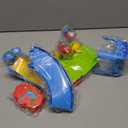 Marstone Toddler Toys 1 2 Year Old Boy Gifts: Dinosaur Slide with 4 Animal Cars Educational Baby Toys 12-18 Months, First 1st Birthday Gifts for Kids, Girls, Push Car Race Track for Toddlers 1-3