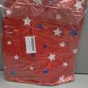 Horaldaily 4th of July Tablecloth 60x84 Inch, Patriotic Star American Independence Day Memorial Day Table Cover for Party Picnic Dinner Decor