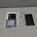 Choiche for iPhone 15 Pro Max Case Magnetic, Women Clear Glitter Bling Sparkly Case, [3xDiamond Camera Lens Protectors] [2xTempered Glass Screen Protectors] [Compatible MagSafe] (Glitter Clear)