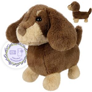 Heatable & Coolable Dachshund Stuffed Animals, Cute Microwavable Heating Pad Plushies for Soothing & Relaxation, Plush Dachshund Toys, Dog Plush Toy Gifts