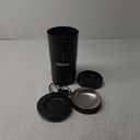 Dual Automatic Cat Feeder 2 Cats,6 Meals/Day,12 Portions/Meal,4.2L Dual Power Double Bowls Feeder,Dry Food Auto Pet Dispenser,10S Voice Record,Flexible Schedule Timer (Black,Stainless Dual Bowls)