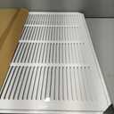 Return Air Filter Grille 24x14,Air Return Vent Cover for 24"W x 14"H Duct Opening,Steel HVAC Vent Covers for Wall and Ceiling,Holds 1" Thick AC Filter, For 24''W14''H-Duct Opening