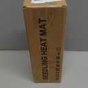 Hon&Guan 10"x 20.75" Seedling Heat Mat with Digital Thermostat Combo Set,Waterproof Plant Heating Pad for Germination,Indoor Gardening,Greenhouse