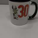 Star Wars Yoda 30th Birthday Ceramic Mug, Black/White