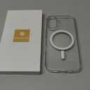 Miracase Magnetic for iPhone 17 Case (Compatible with MagSafe) with Screen Protector Military-Grade Protection, Anti-Fingerprint Translucent Matte Phone Cover for iPhone 17 6.3 inch, Clear