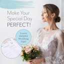 Your Perfect Day Wedding Planner Book and Organizer - Wedding Planner Book - Bridal Planning Binder with Countdown Calendar - Bride Gifts - (WATERCOLOR)