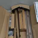 Wood Curtain Rods for Windows: 1 Inch Diameter Adjustable Drapery Rods 48" to 86", 2 Pack Heavy Duty Window Rod with Imitation Wood Grain Leaf Pattern Finials