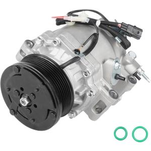AC Compressor with Clutch Fits for Honda Civic 1.8 1.8L 2006 2007 2008 2009 2010 2011, CO 4918AC, 38810RNAA02 38810RRBA01